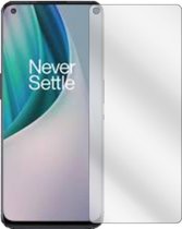 dipos I 2x Beschermfolie helder geschikt voor OnePlus Nord N10 5G Folie screen-protector (expres kleiner dan het glas omdat het gebogen is)
