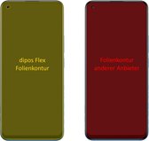 dipos I 3x Beschermfolie 100% compatibel met Oppo Realme 8 Pro 5G Folie I 3D Full Cover screen-protector