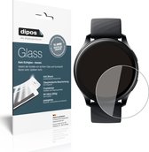 dipos I 2x Pantserfolie helder geschikt voor OnePlus Watch (46mm) Beschermfolie 9H screen-protector (expres kleiner dan het glas omdat het gebogen is)