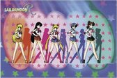 Poster - Sailor Moon Line Up - 69.5 X 101.5 Cm - Multicolor