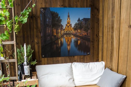 Nappe de jardin Alkmaar - Canal - Nuit - 100x100 cm