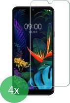 Geschikt Voor: LG Q60 - 4x Screenprotector - screen protector - glas - bescherm - beschermglas