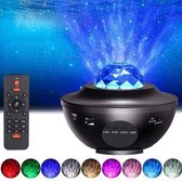 Led Star Ocean Wave Projector~Met Muziek Bluetooth Speaker