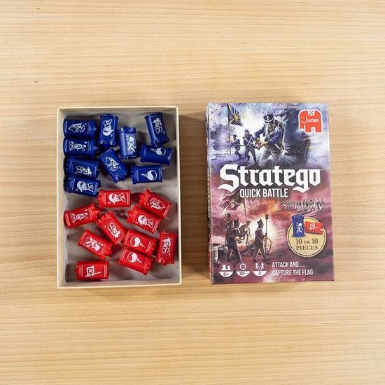 Thumbnail van een extra afbeelding van het spel strategiespel Stratego Quick Battle