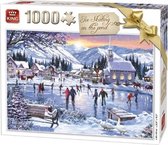 legpuzzel Iceskating Pond 1000 Stukjes