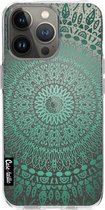 Casetastic Apple iPhone 13 Pro Hoesje - Softcover Hoesje met Design - Chic Mandala Print