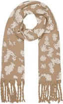 Sjaal (fashion) Vmkitty Long Scarf Boo 10249563 Tan/w.birch LMaat -