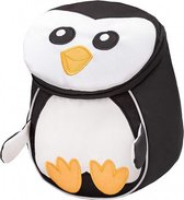 rugzak pingu√Øn 25 x 18 cm polyester 4 liter zwart/wit