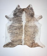 KOELAP Koeienhuid Vloerkleed - Bruin Brindle - 225 x 235 cm - 1004029