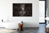 Jungle woman 150 x 100  - Dibond + epoxy