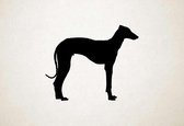 Silhouette hond - Chippiparai - Tornjak - XS - 25x30cm - Zwart - wanddecoratie
