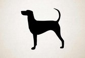 Silhouette hond - Kerry Beagle - XS - 25x26cm - Zwart - wanddecoratie