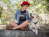 Grafische Hond T-Shirt, Schattige Hond Shirts, Tees Met Honden, Uniek Cadeau Voor Hondenliefhebbers, T-Shirts Voor Hondenbezitters,D001-010B, XL, Zwart