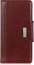 Hoesje geschikt voor Samsung Galaxy S10 Plus - Bookcase - Pasjeshouder - Portemonnee - Kunstleer - Bordeaux Rood