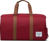 Eco|  Herschel Novel - Rhubarb | Duffle / Weekendtas / Reistas / Sporttas - 42.5L - gemaakt uit Gerecycleerd PET Materiaal  - Bordeaux