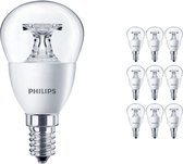 Voordeelpak 10x Philips CorePro LEDluster E14 P45 4W 827 Helder | Vervangt 25W.