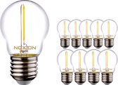Voordeelpak 10x Noxion Lucent Filament LED Lustre P45 E27 220-240V 1.4W 136LM CRI80 2700K ND (15W eqv.).