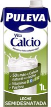 Semi-afgeroomde melk Puleva Calcium (1 L)