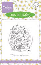 Marianne Design Stempel Don & daisys  Jumping with dog DDS3350