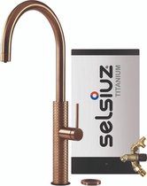 Selsiuz by Gessi 3 in 1 Copper / Koper 350361 met TITANIUM Combi (Extra) boiler