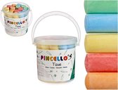 Krijtjes Kubus Multicolour (16 uds)