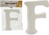 Brief F polyestyreen - Decoratieve letters en cijfers