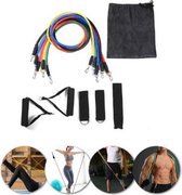 11 in 1 TPE 5-punts gesp Huishoudelijke trekkoord fitnessapparatuur set