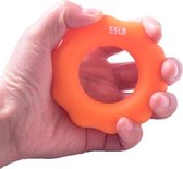 2 STUKS Siliconen Vingertekens Grip Apparaat Vinger Oefening Grip Ring, Specificatie: 55LB (Oranje)