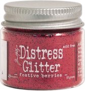 Ranger - Distress glitter - Festive berries