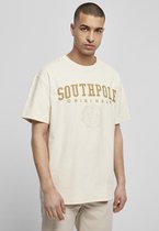 Southpole Heren Tshirt -2XL- College Script Creme