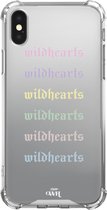 Wildhearts Colors - Mirror Case iPhone - Spiegelhoesje geschikt voor iPhone X / 10 / Xs - Hoesje met spiegel en shockproof bumpers