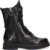 Omoda 565221 Veterboots - Laarzen Met Veters - Dames - Zwart - Maat 35