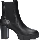 Unisa Kubel Enkellaarsjes - Enkelboots - Dames - Zwart - Maat 38