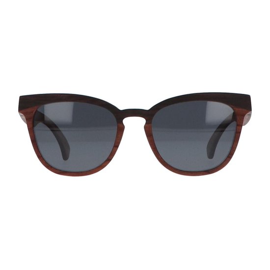 5one® Palermo - Ebony/Rosewood houten multilaags montuur - lens grijs van 5one® — afbeelding 3