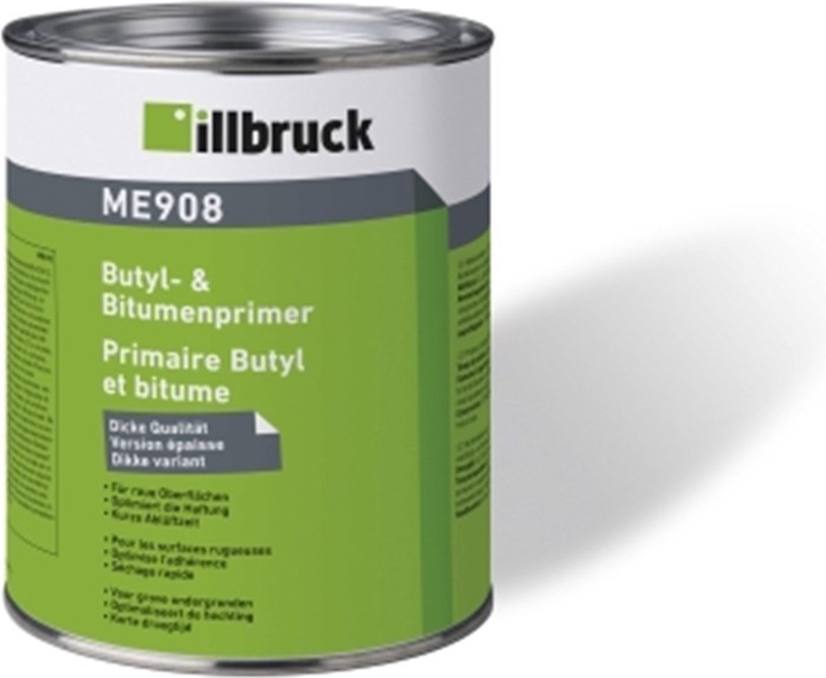 Tremco Me908 Butyl/Bitumenprimer Dik 1L