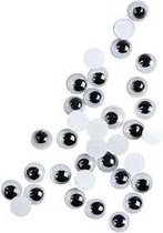 Wiebelogen, niet zelfklevend, d: 6 mm, 1000 stuk/ 1 doos