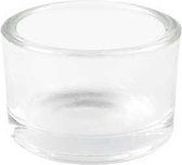 Waxinelicht, H: 3,2 cm, d: 5 cm, 48 stuk