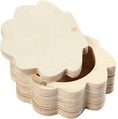 Doos, H: 4 cm, B: 8 cm, 1 stuk