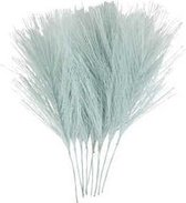 Kunstveren - lichtblauw - L: 15 cm - B: 8 cm - 10 stuks