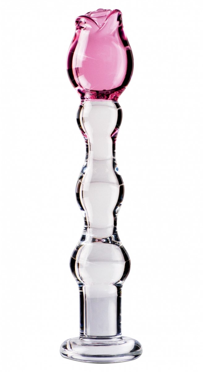 Pipedream Icicles glazendildo Icicles No. 12 roze,transparant