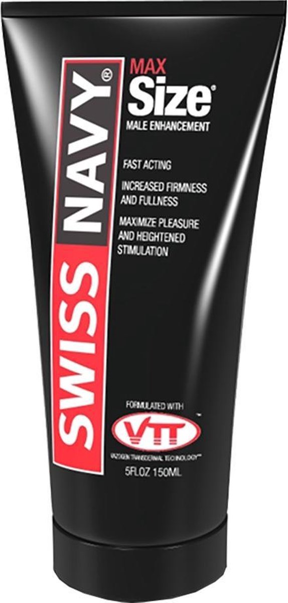Goedkoopste Swiss Navy - Max Size Cream -150 Ml