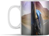 Mok - motoren rijdend op de weg - 350 ml - Beker