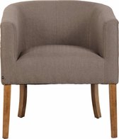 Clp Nemea Fauteuil - Stof - Taupe - Antiek Licht