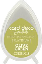 Card Deco Essentials Fast-Drying Pigment Ink Pearlescent Olive Green