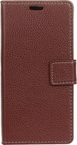 Mobigear Wallet Bookcase Hoesje - Geschikt voor Samsung Galaxy S10 - Bruin