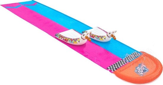Bestway H2OGO! waterglijbaan Lama Rama race