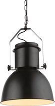Industriële Hanglamp Metaal - Zwart | Durham