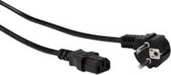 Perel Rallonge, H05VV-F 3G1.5, 5 M, 16 A/230 V, 3500 W, Type E/F, Schuko, Usage Intérieur, PVC, Noir : Velleman Group Nv