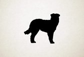 Australische Retriever - Silhouette hond - S - 43x51cm - Zwart - wanddecoratie