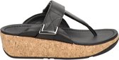 FitFlop™ Remi Adjustable Toe-Thongs Leather  - Maat 41
